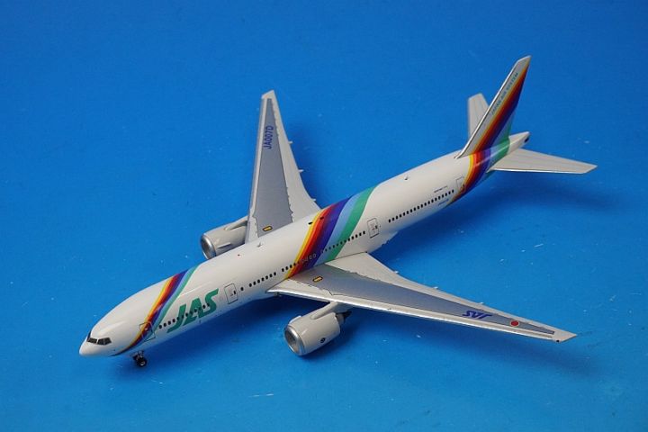 1/400 B777-200 JAS レインボーセブン JA007D ［04378] フェニックス