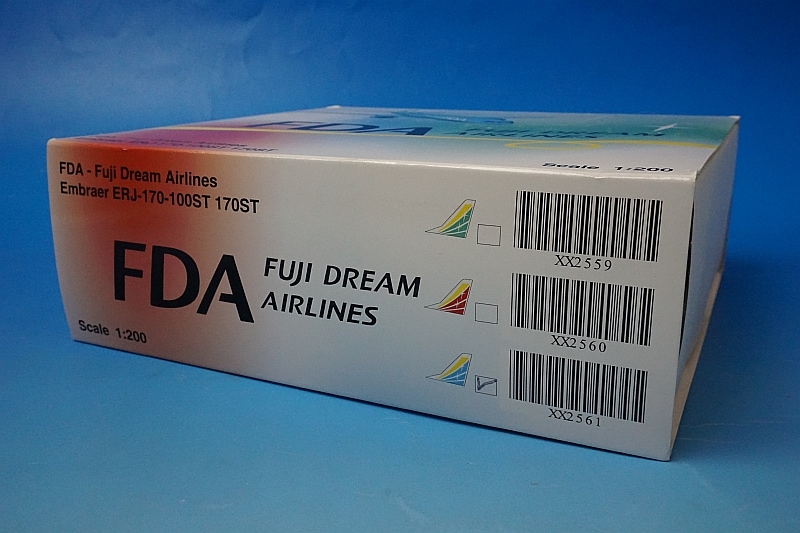 1/200 エンブラエル ERJ-170-170ST FDA フジドリームエアライン 2号機