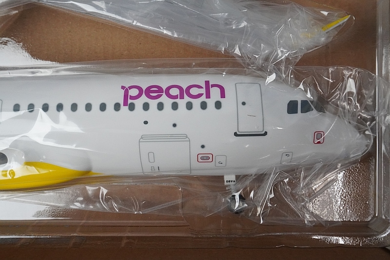 1/100 A320-214 ピーチ Fly Peach to AMAMI JA08VA ［MM10009］ エバー
