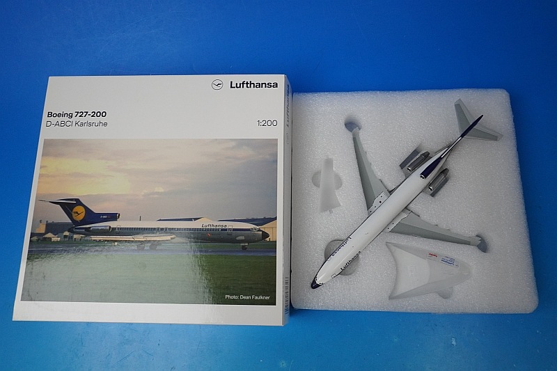 1/200 B727-20 ルフトハンザ Karlsruhe/カールスルーエ D-ABCI