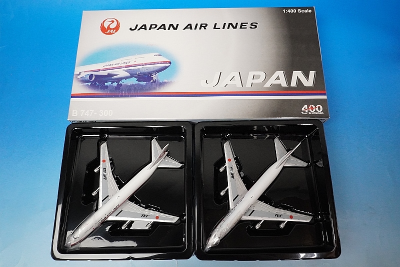 1/400 B747-300 JAL 旧鶴丸塗装 JA8163 JA8166 [2004-003] ビッグ