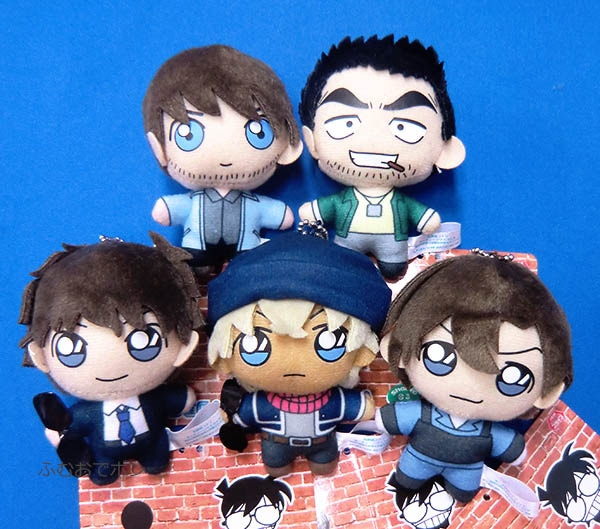 名探偵コナン キーチェーンマスコット 松田＆萩原＆安室＆伊達