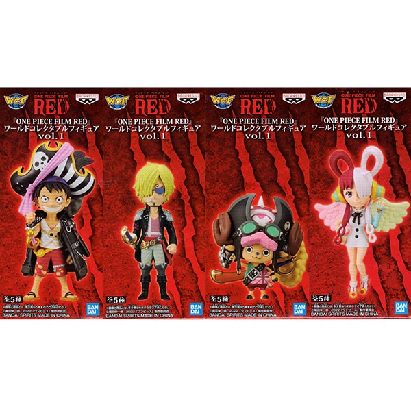 ワンピース ONE PIECE FILM RED ワールドコレクタブルフィギュアvol.1