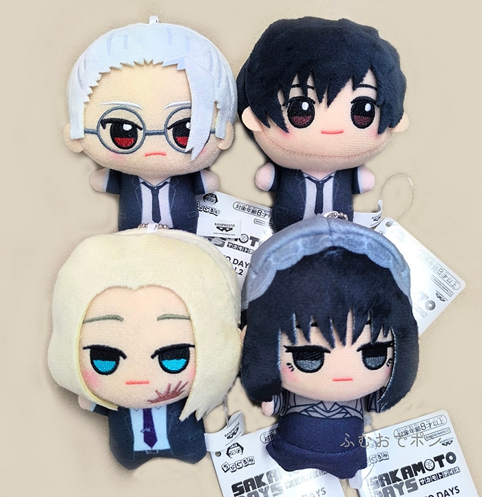 SAKAMOTO DAYS ちびぐるみ vol.2 全4種セット（プライズ）【入荷済み