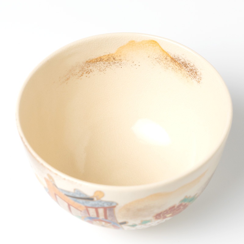 瀬戸焼 抹茶碗 御所車｜抹茶碗の通販｜藤田茶園