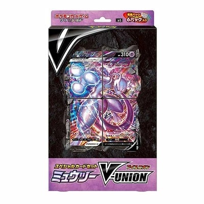 ソード&シールド スペシャルカードセット ミュウツーV-UNION