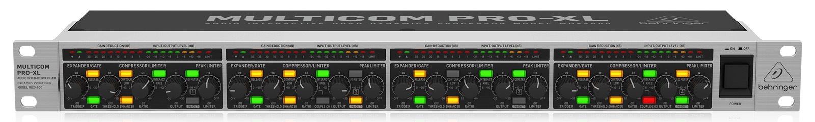 BEHRINGER MDX4600 V2 MULTICOM PRO-XL 4チャンネル・コンプレッサー