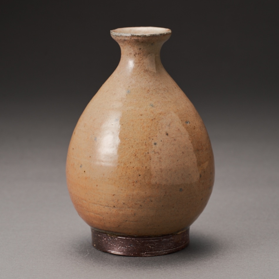 白丹波徳利（今西公彦） Tanba Sake Bottle（Masahiko Imanishi