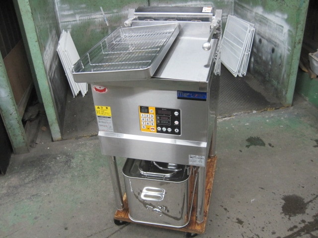 マルゼン】【業務用】【中古】 ガスフライヤー MGF-18WK* プロパンガス