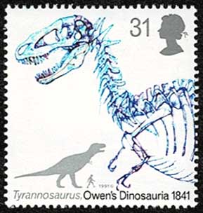 恐竜切手 5種セット イギリス発行 | 切手,ヨーロッパ | 趣味の中古切手