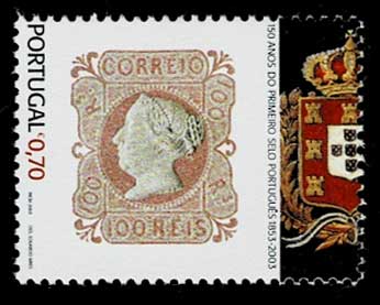 ポルトガル切手150年の歴史 切手4種セット ポルトガル発行 | 切手
