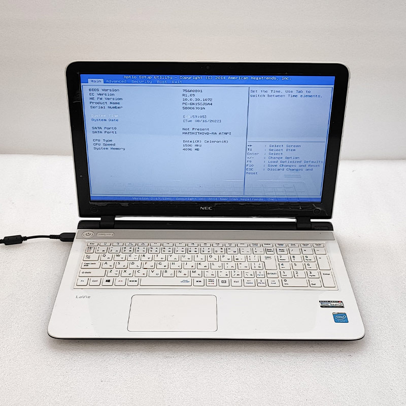 ジャンク品 NEC LaVie PC-GN15CJSA4 ジャンクPC ジャンクパソコン 保証