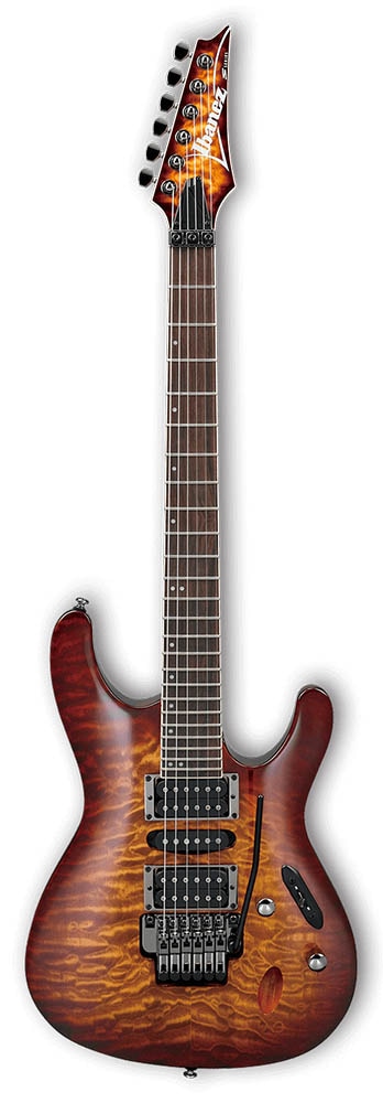 Ibanez S670QM-DEB（Dragon Eye Burst)〈アイバニーズ〉 | Electric