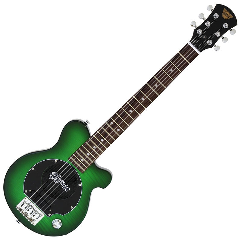 Pignose PGG-200FM SGR(See-through Green) アンプ内蔵ミニギター