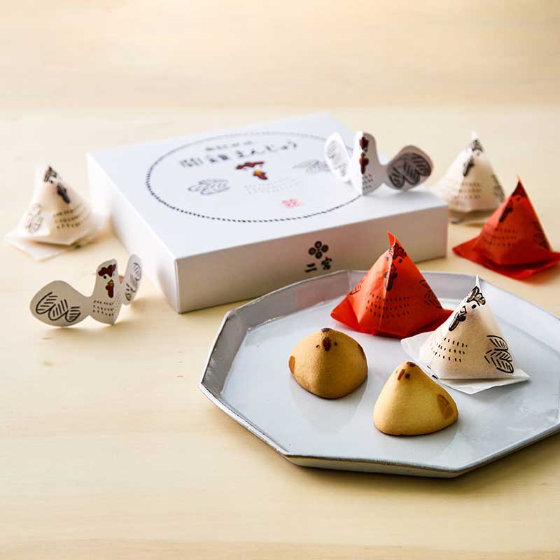 鬪鶏まんじゅう [A072BN] | 店舗,菓匠二宮 | 旅するように和菓子と出逢う