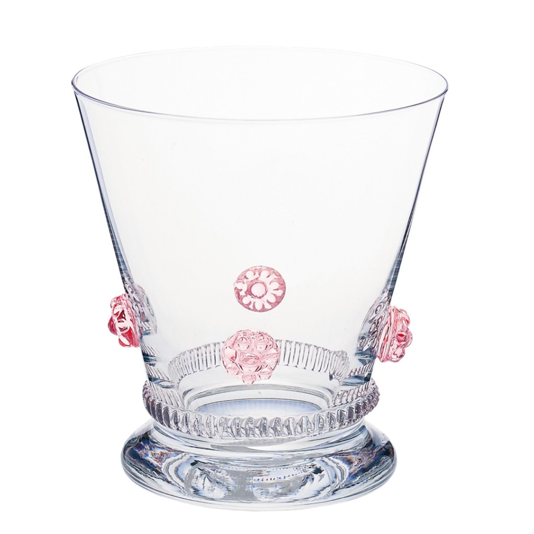 マイセングラス バッカス ロゼット（ピンク） ワインタンブラー（大