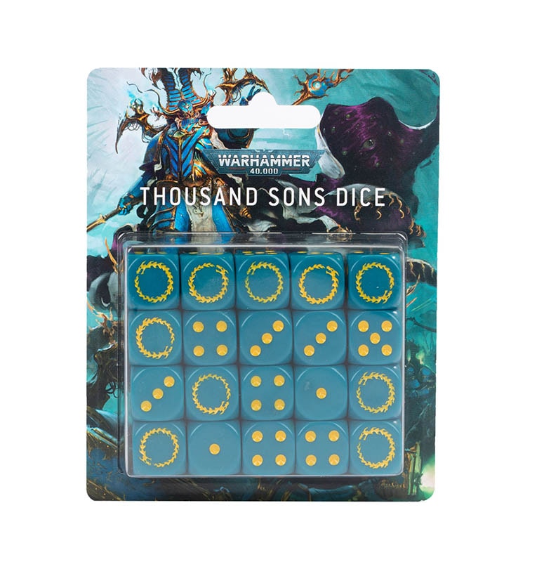 WH40k】サウザンドサン ダイスセット / Thousand Sons Dice Set