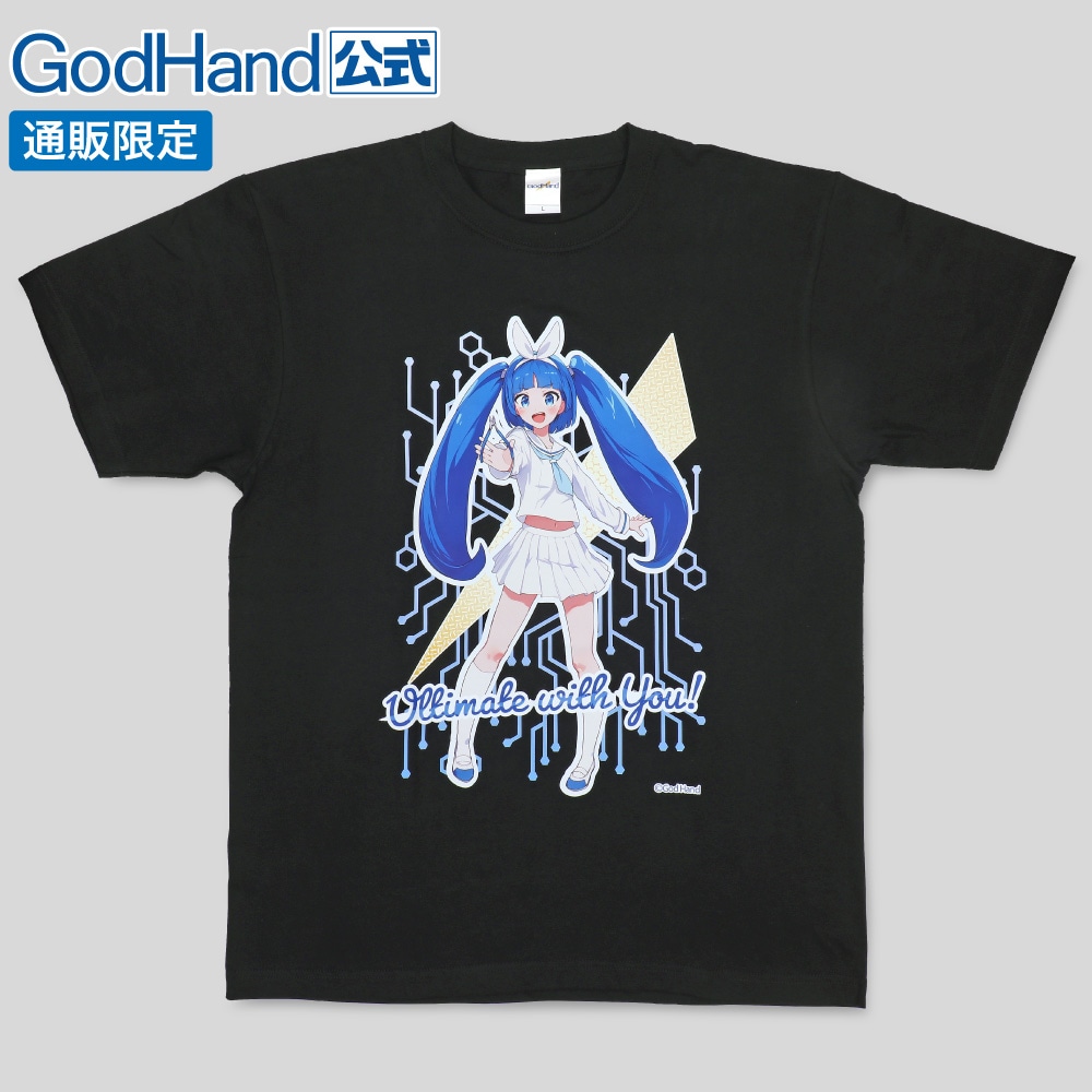メーカー直販】ニパ子Tシャツ ブラック各種 直販限定 GH-A-TS01-BK