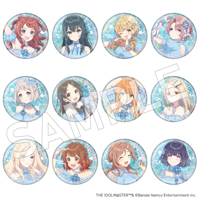 秦谷美鈴 学園アイドルマスター 学マス サンシャイン水族館 缶バッジ