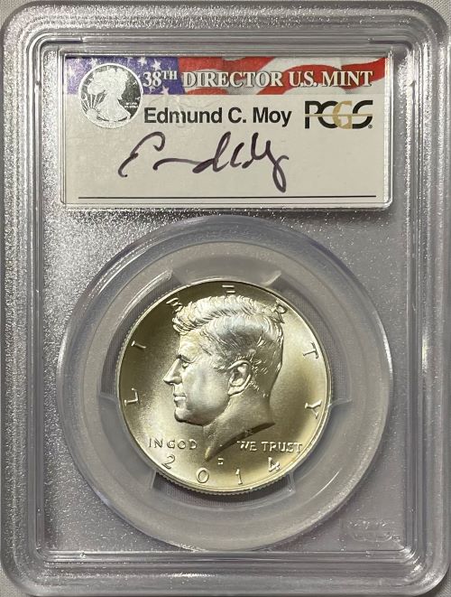 アメリカ 【1/2ドル】 2014-P年 ワシントン ハーフダラー 50セント銀貨