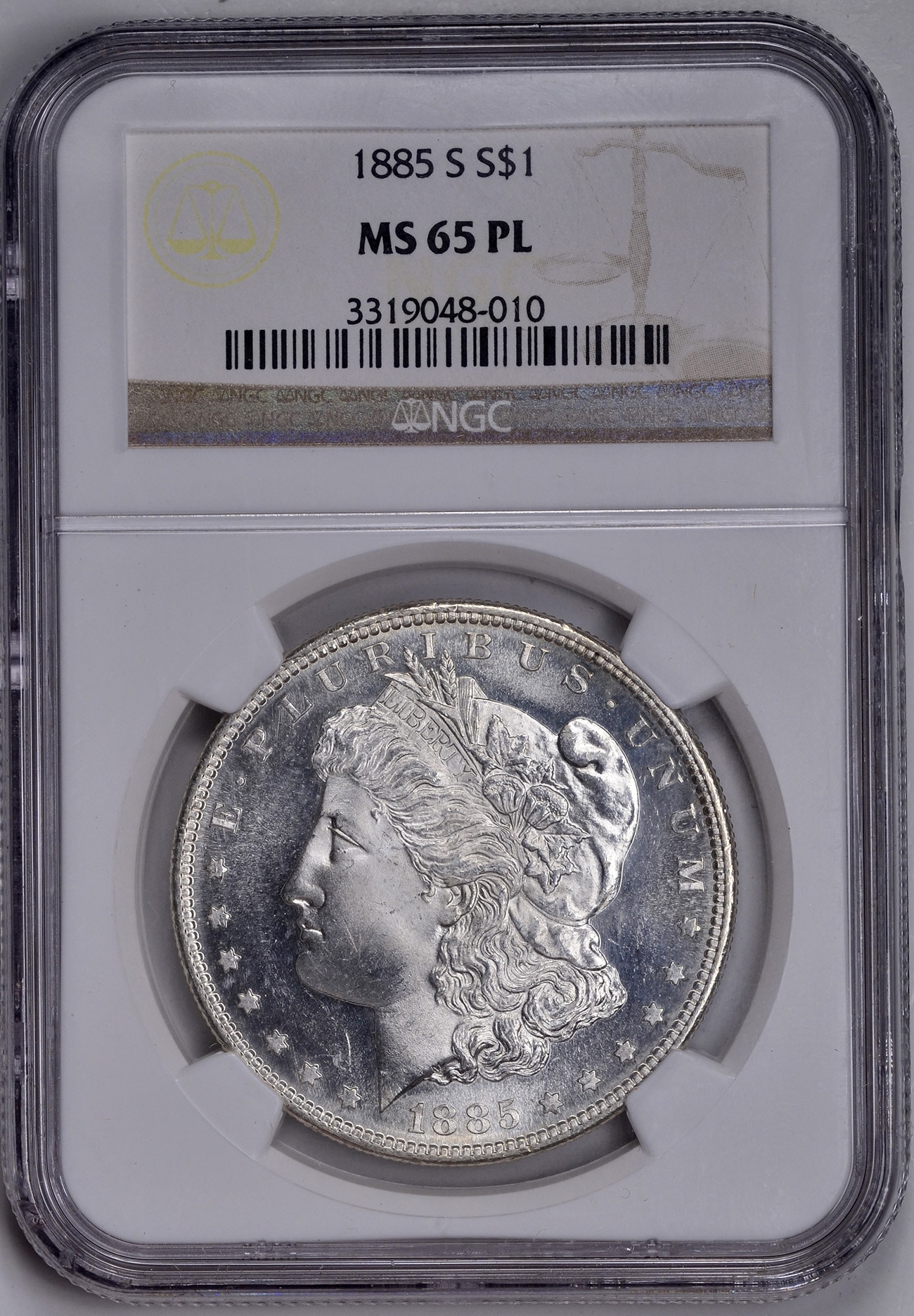 生前贈与対策】アンティークコイン アメリカ 1ドル モルガン銀貨1885