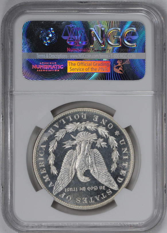 アンティークコイン アメリカ 1ドル モルガン銀貨1897 ＄1 NGC