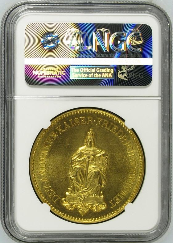 動画あり】NGC社鑑定済 1枚ドイツ 1888年 フリードリッヒ3世 10