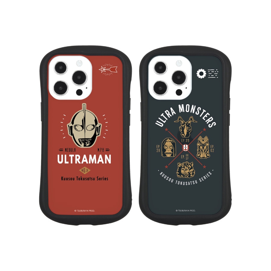 ウルトラマン iPhone13 Pro対応ハイブリッドクリアケース | あ行