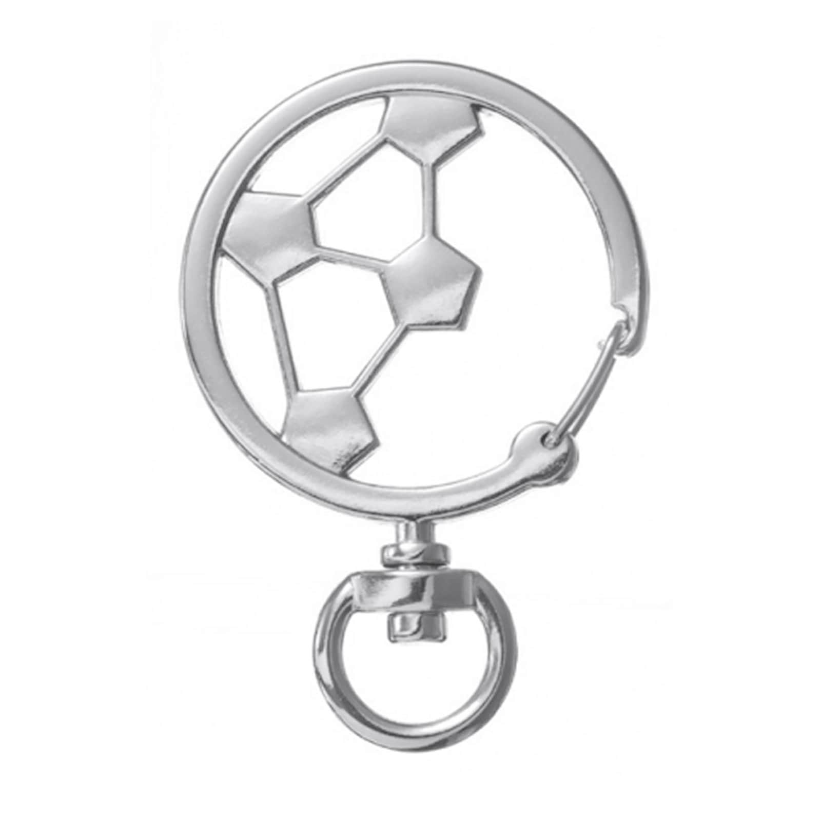 チャームフック サッカーボール シルバー｜パーツ材料の通販 大王