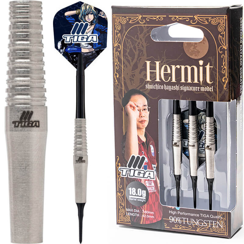 ティガ Hermit ハーミット 2BA18g 林周一郎選手 ダーツ バレル