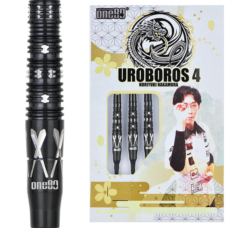 ONE80 Uroboros4 ウロボロス4 ブラック 2BA21g 中村成孝選手 ダーツ バレル