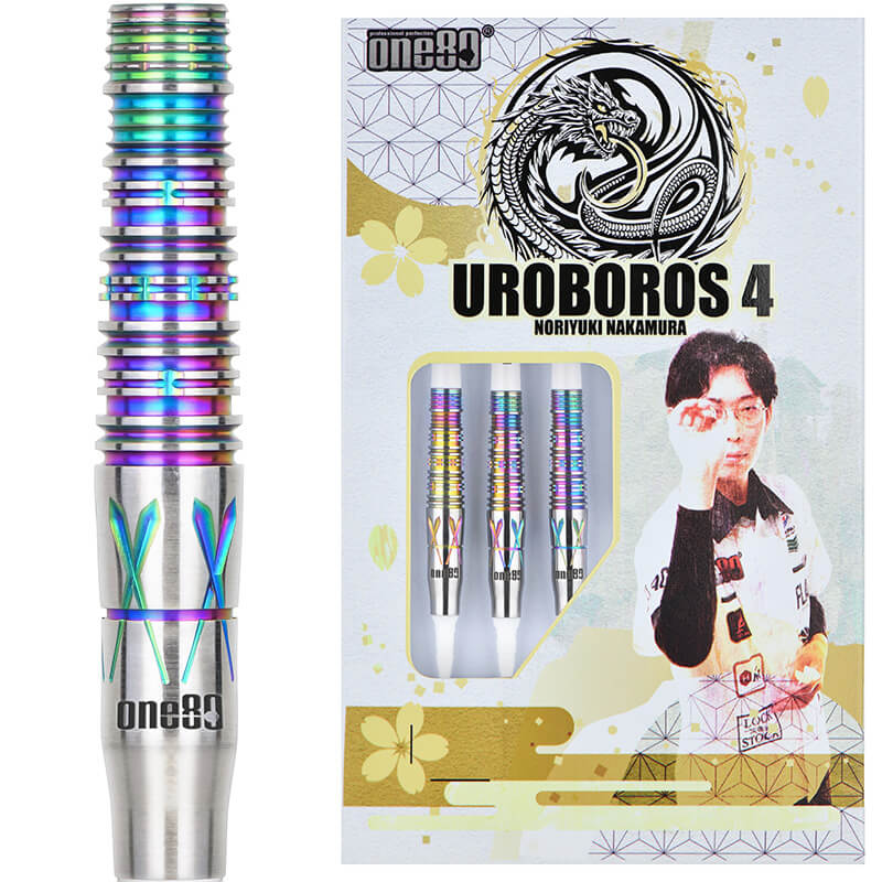 ONE80 Uroboros4 ウロボロス4 レインボー 2BA19g 中村成孝選手 ダーツ