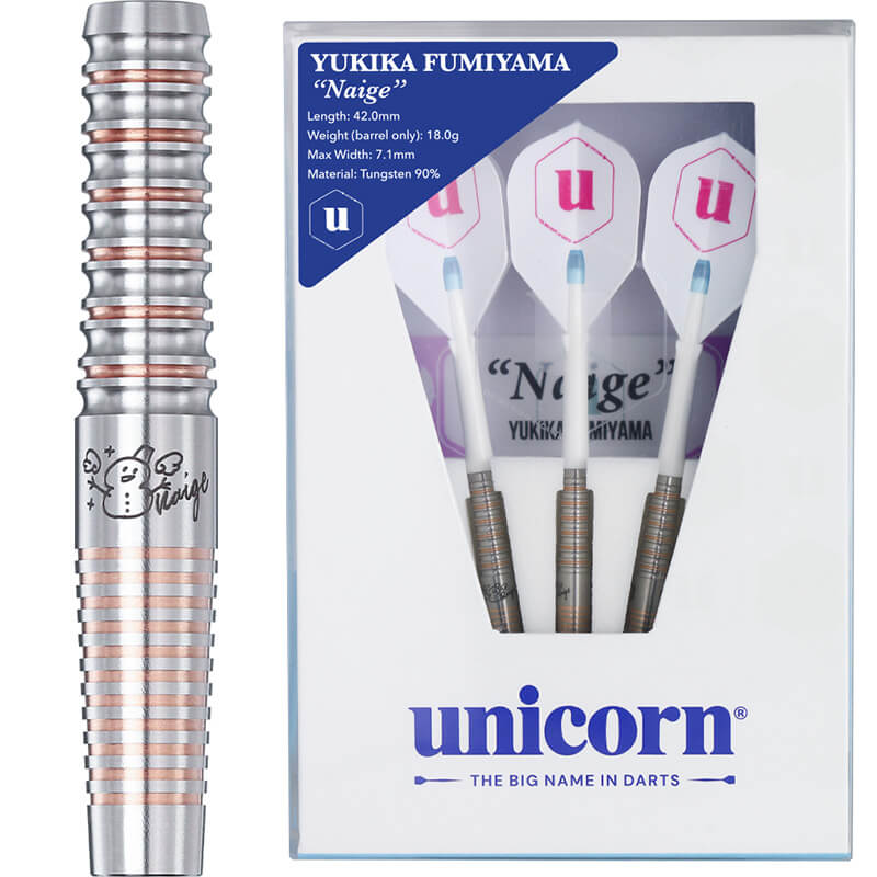 ユニコーン 文山雪華選手 ネージュ unicorn Naige ダーツ バレル 2BA18.0g