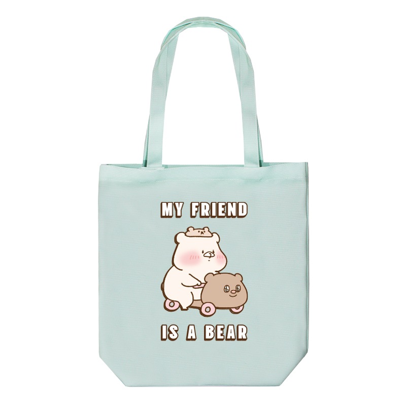 ともだちはくま フルカラートートバッグ（くまカー） | ともだちはくま