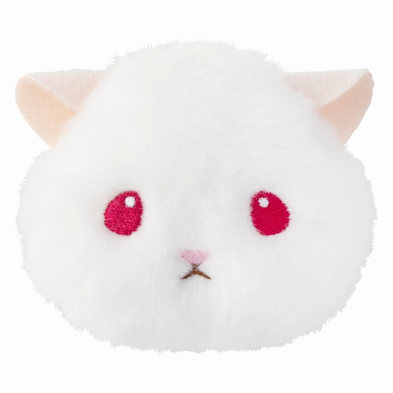 助六の日常 ぬいぐるみおかおバッジ3個セット (ジロ・クロガネ・ルビー