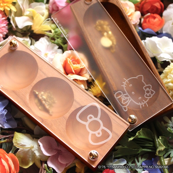 ハローキティ】【S】「Jewelry Case」キティちゃんの刻印がかわいい