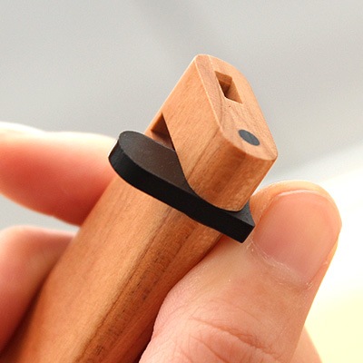 プレミアム】「Toothpick Holder 黒檀」高級木材を使用、木製の携帯