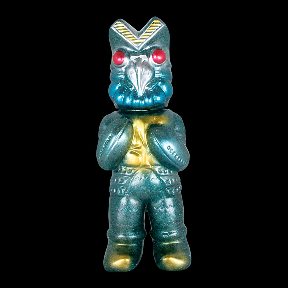 ソフビ】【U.S.TOYS】SBバルタン星人（グリーンギガラメ）/USTOYS