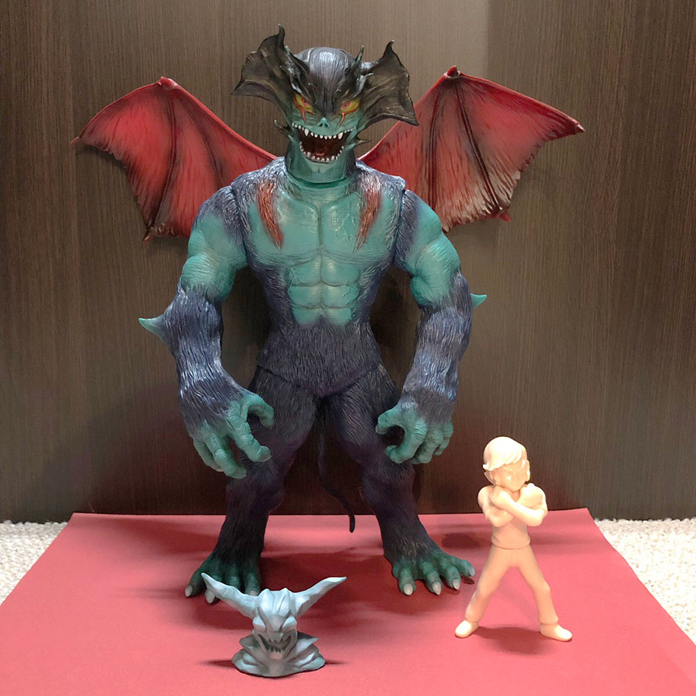 ソフビ】【シカルナ工房】デビルマン特別カラー悪魔の書・不動明（無