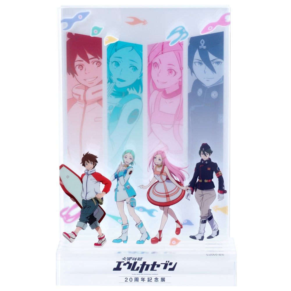 エウレカセブン/20周年記念展レイヤークリアプレートセット｜墓場の