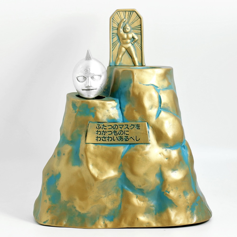 ソフビ】【ファイブスタートイ】NSC銀のマスク（銀箔ver.）+ 台座