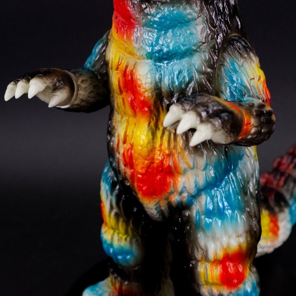 ソフビ/PLEX/ゴジラ(1971)/蓄光極彩色/桃次郎｜墓場の画廊ONLINE STORE