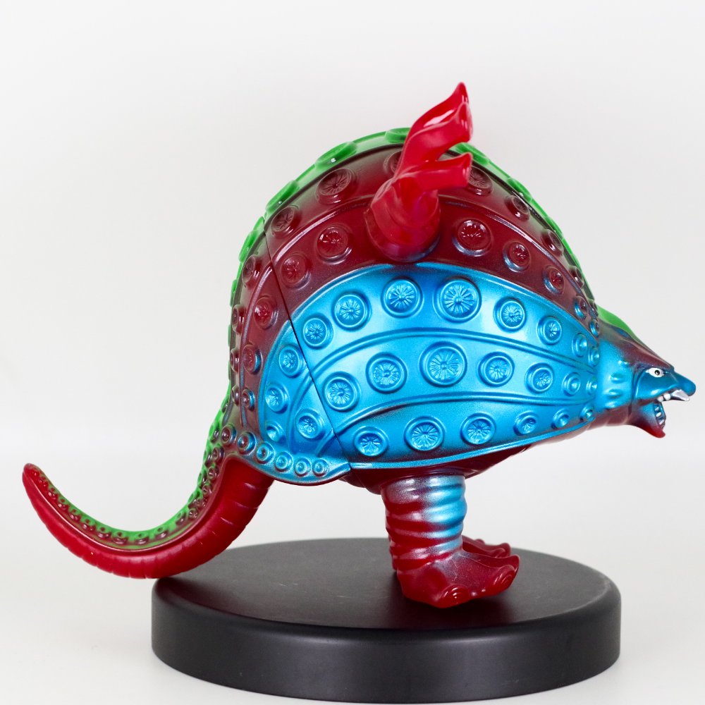 ソフビ/マルサン/帰ってきたウルトラマン/タッコング/クリアーレッド