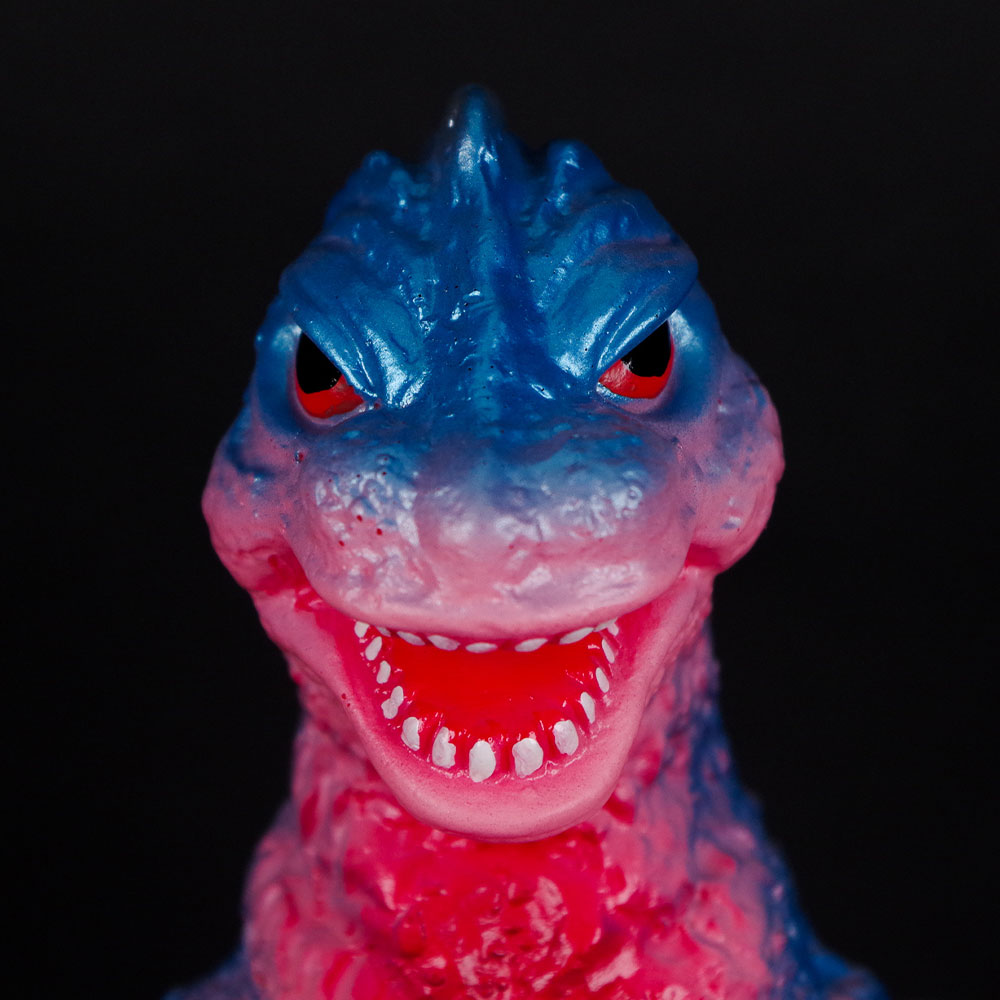 ソフビ】【ブルマァク】ゴジラ50（ピンク）/BULLMARK ブルマアク｜墓場