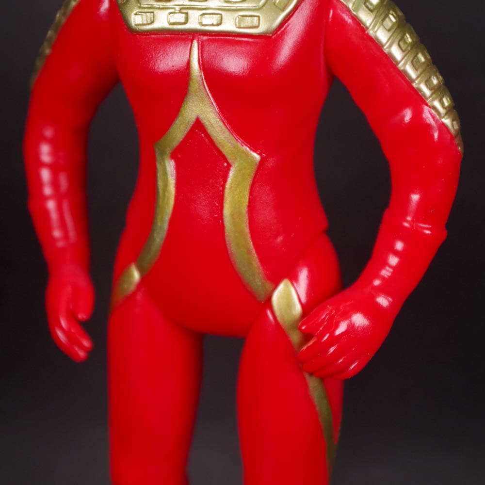 ブルマァク BULLMARK/ソフビ/Sウルトラセブン/シャンパンゴールド