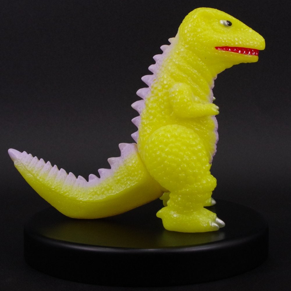 ソフビ/サンガッツ本舗/怪獣総進撃シリーズB/蛍光カラー｜墓場の画廊