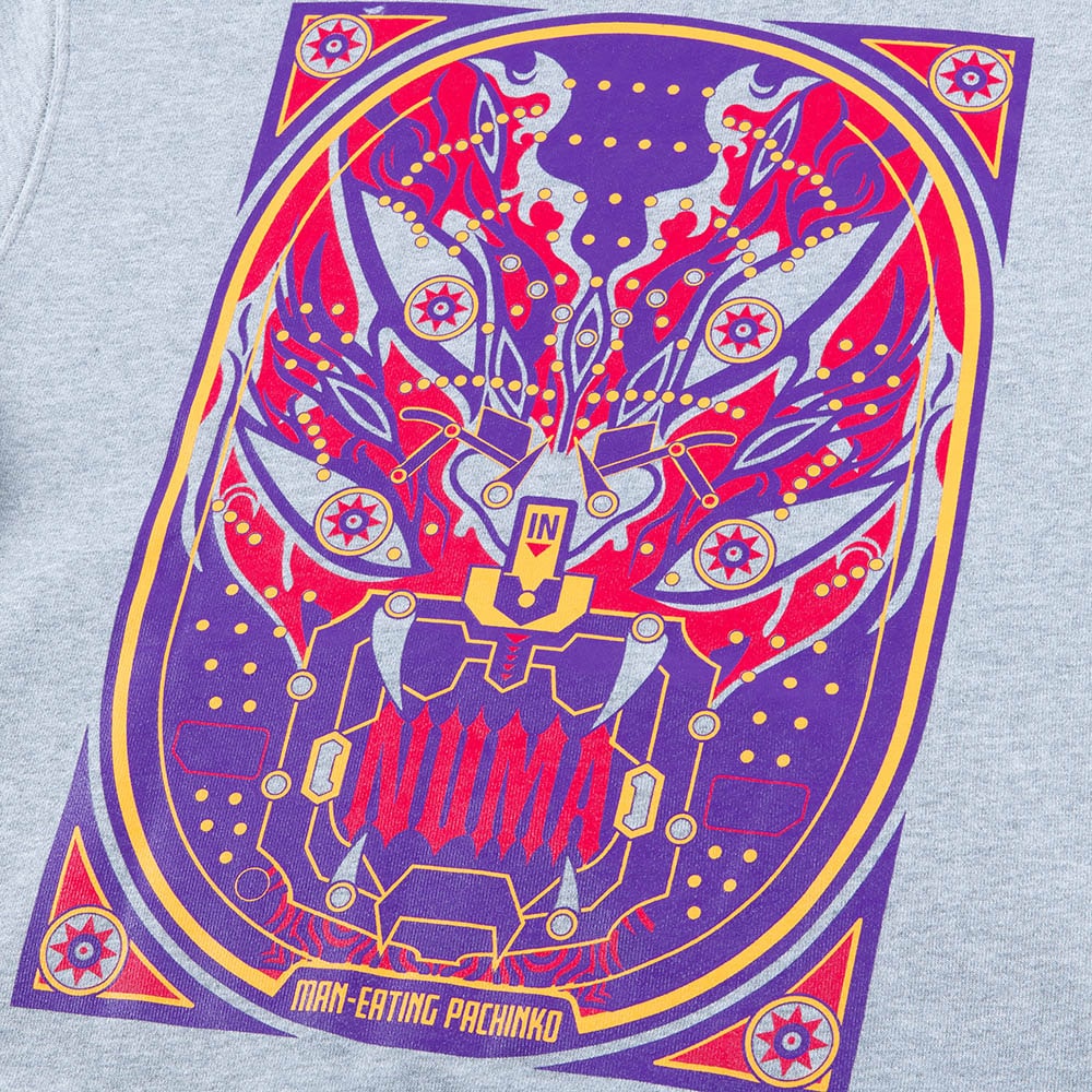 大カイジ展/沼プルオーバーパーカー/ミックスグレー｜墓場の画廊ONLINE