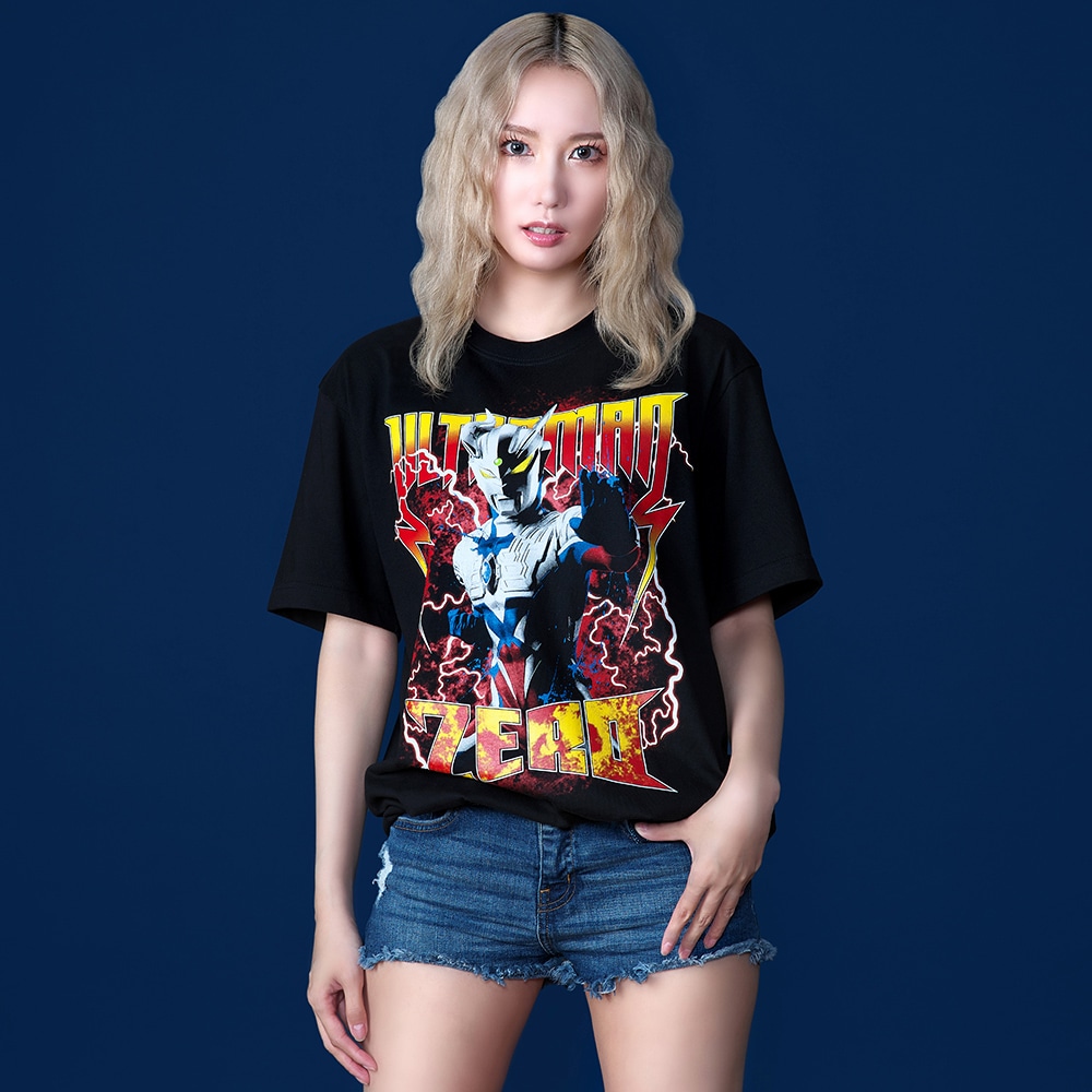 ウルトラマンゼロ Tシャツ 墓場のメタルシャツシリーズ/ブラック｜墓場