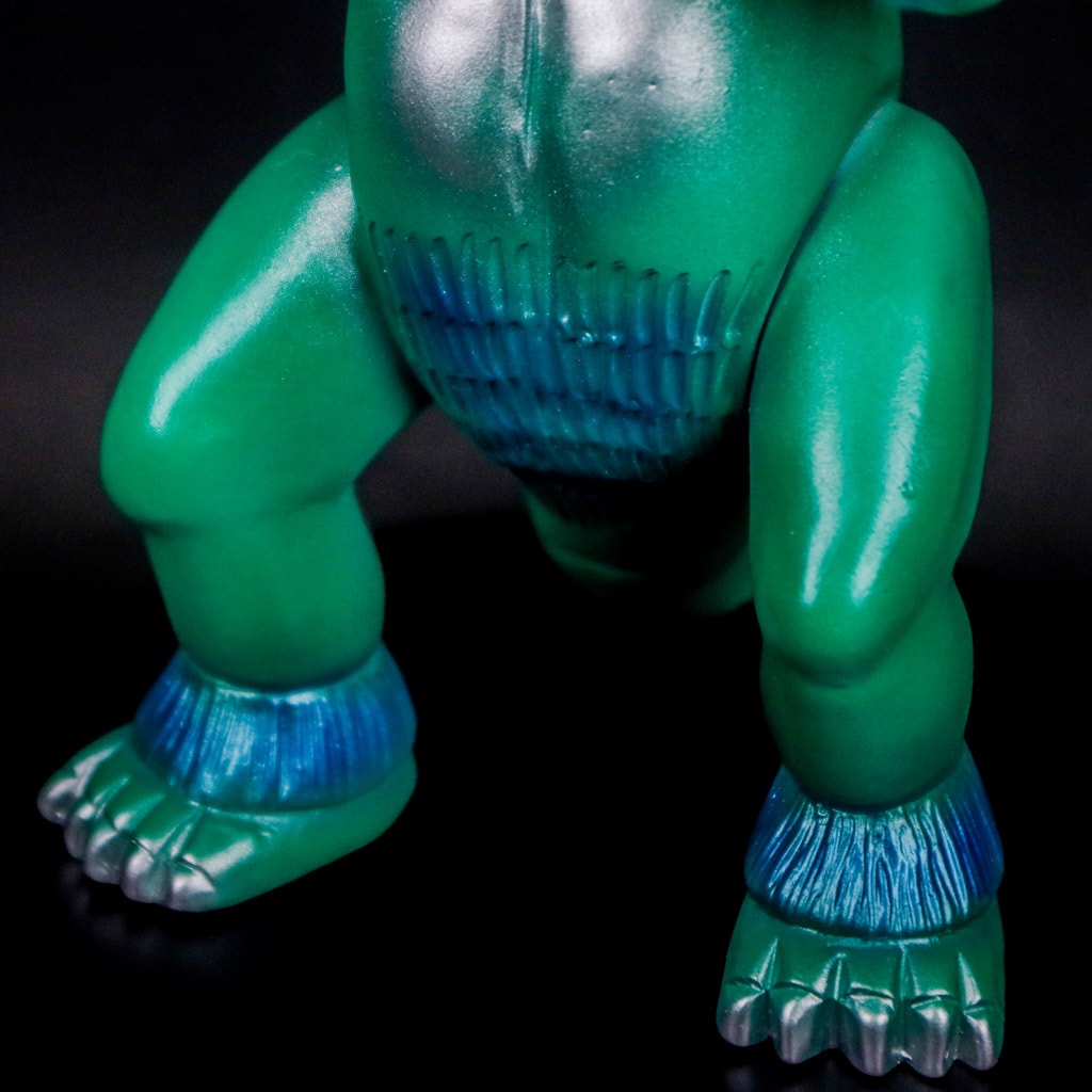 ブルマァク BULLMARK/ソフビ/ジェロニモン/グリーン｜墓場の画廊ONLINE