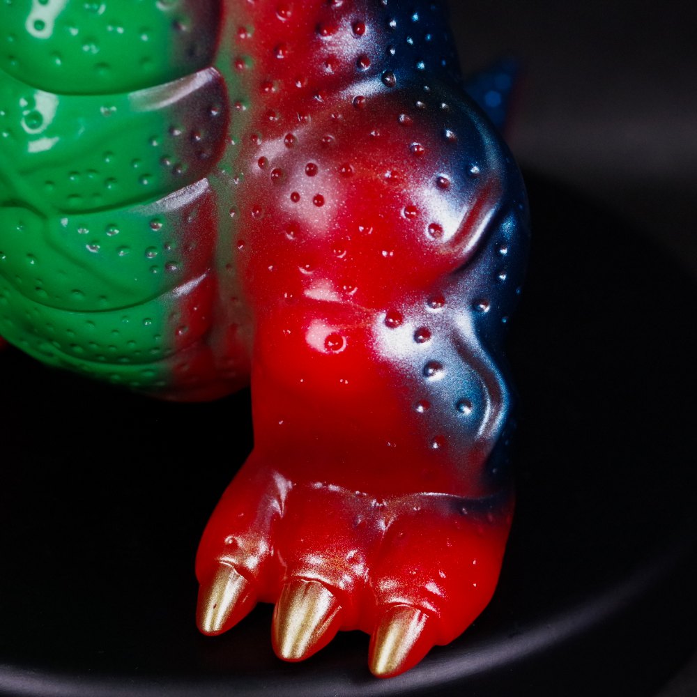 ソフビ/Planet-X プラネットエックス/Retro Kaijuセット/レッド｜墓場